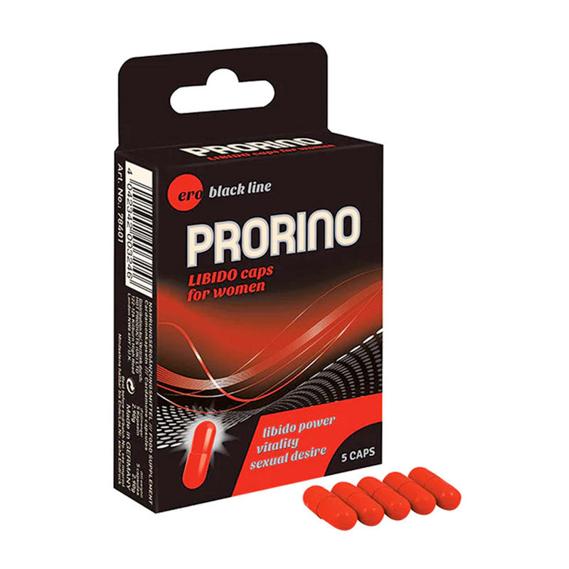 HOT Prorino Libido Kapseln für Frauen - 5 stuks