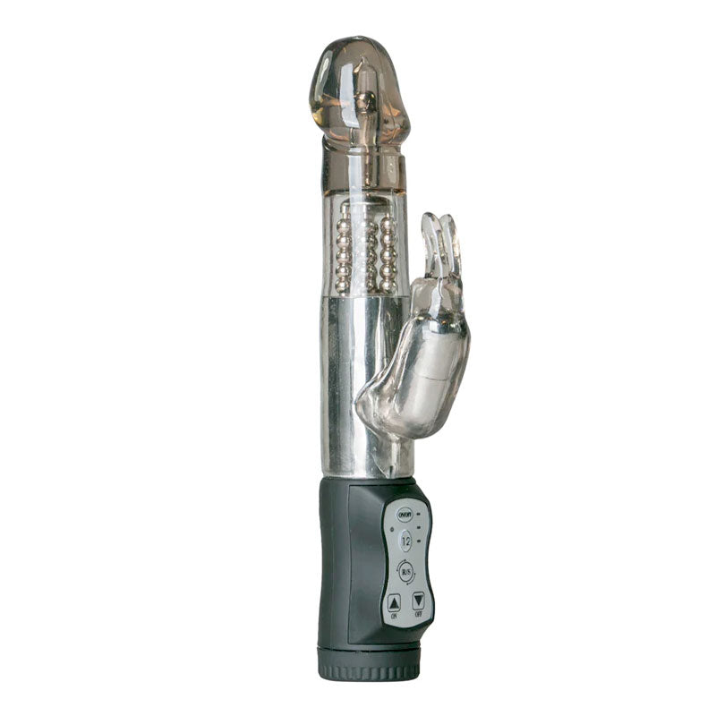 Rabbit Vibrator in Schwarz