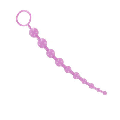Lange Kette mit Analkugeln - Violett