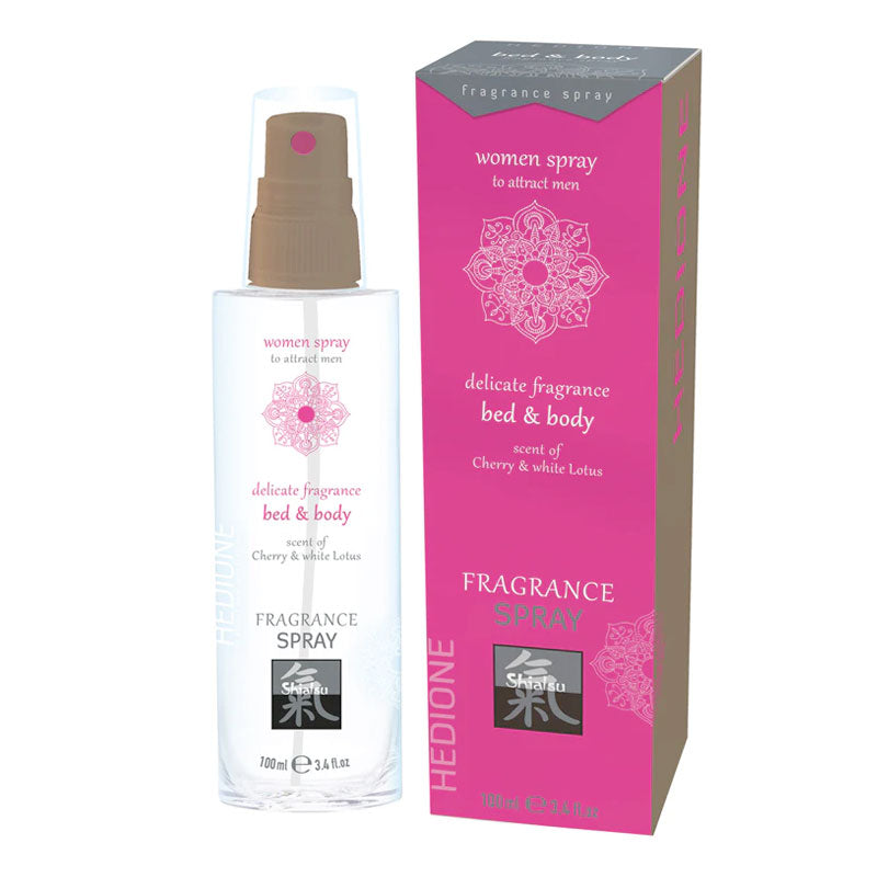 Pheromone Bed & Body Duft für Frauen - Kirsche und weißer Lotus