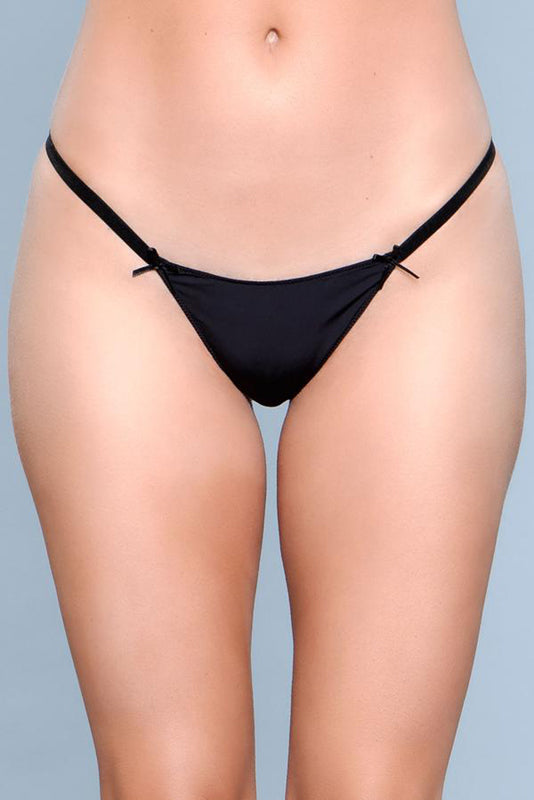 Einfacher Tanga - schwarz