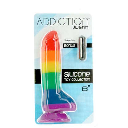 Addiction - Justin Rainbow Silikondildo - 19 cm