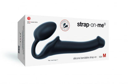 Strap On Me - Strapless Voorbind Dildo - Maat M - Zwart
