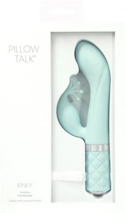 Pillow Talk Kinky Rabbit & G-Punkt-Vibrator Türkis