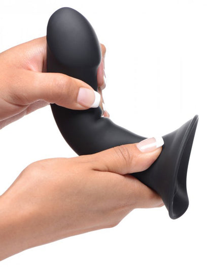 Squeeze-It Phallic Dildo - Schwarz