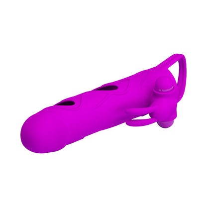 Penishülle mit Klitorisstimulator