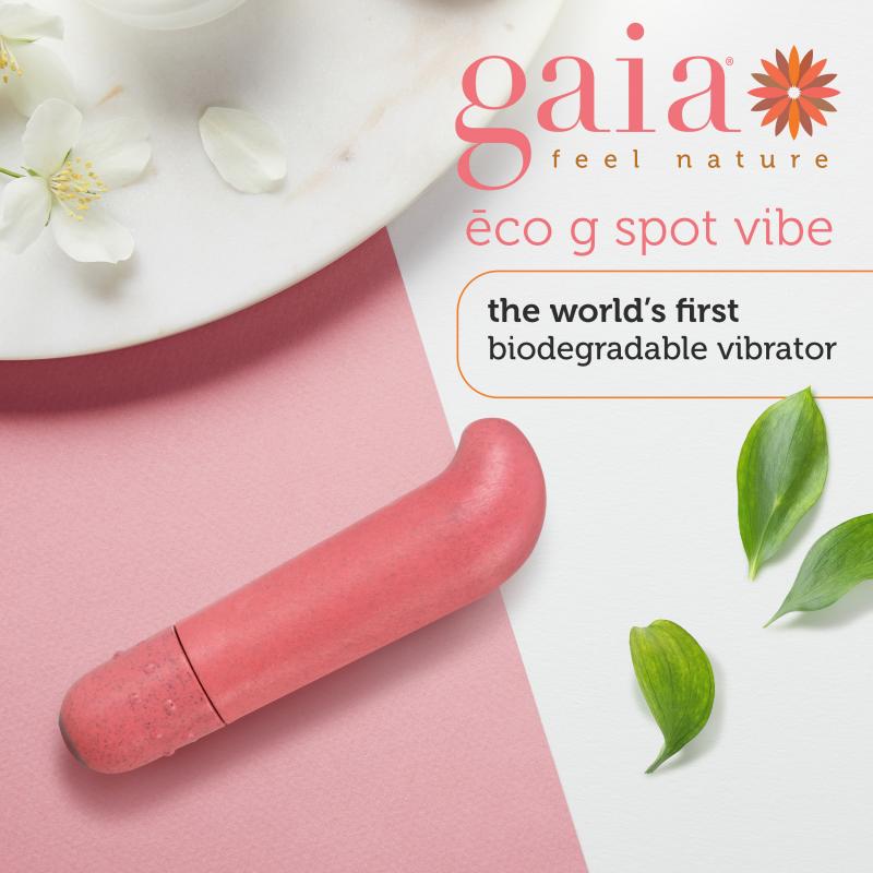 Gaia Eco G-Punkt-Vibrator Koralle
