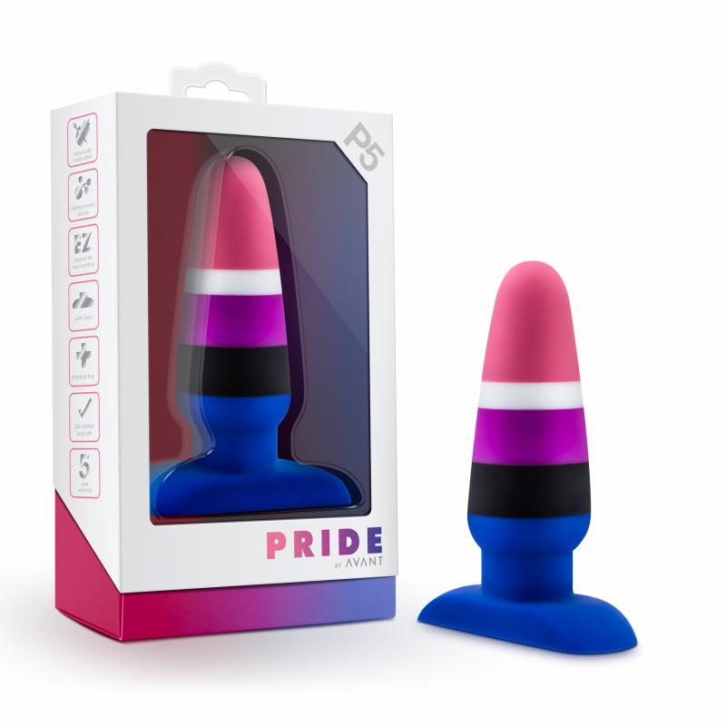 Avant – Pride Silikon-Analplug – Fluid