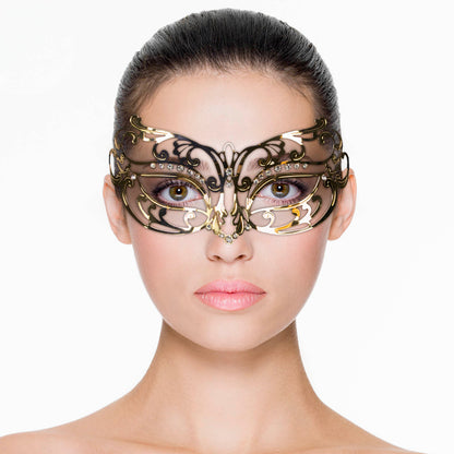 EasyToys – Durchbrochene Maske aus Metall in Gold