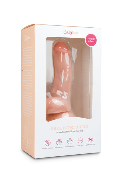 Realistischer hautfarbener Dildo - 15 cm
