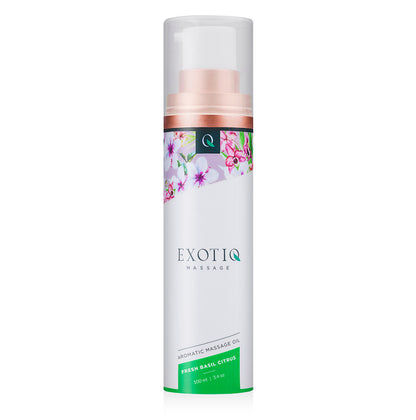 Exotiq Massage Oil Basilikum-Zitrus - 100 ml