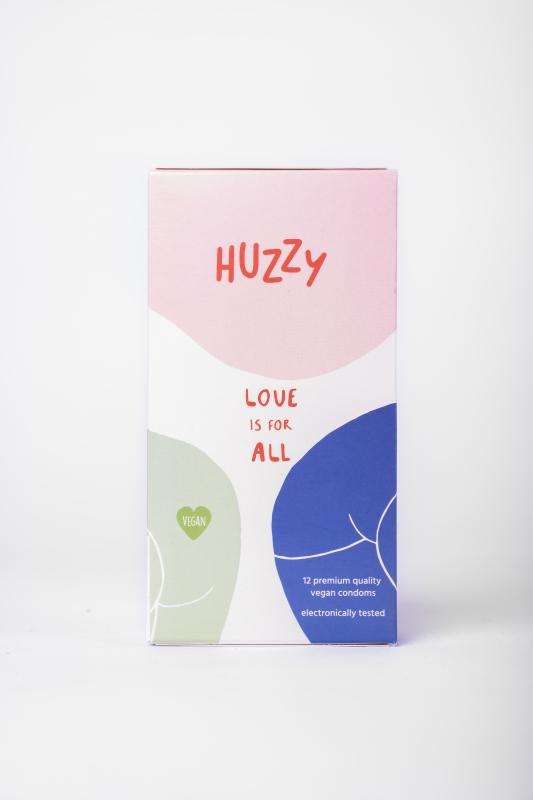 Huzzy 12er Pack vegane Kondome