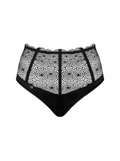Sharlotte Höschen mit hoher Taille - Schwarz