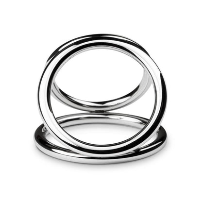 Triad Chamber Metall-Penisring und Hodenring, Groß