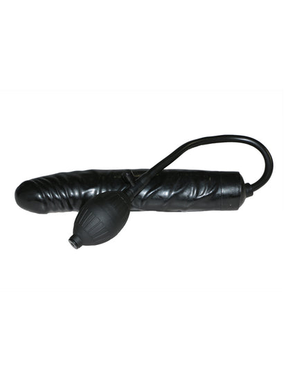 Aufblasbarer Dildo in Schwarz